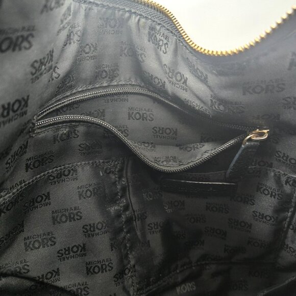 Michael Kors Pebbled Leather Hobo Shoulder Bag - Picture 5 of 16